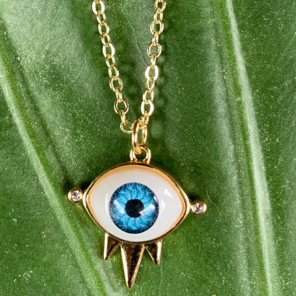 *SOLD*Blue Evil Eye Realism - Picture 2 of 3